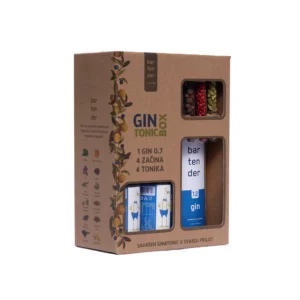Poklon paket Bartender Gin sa 4 tonica i 4 zacina